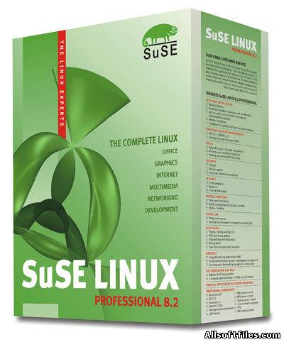 SuSE Linux 8.2 Professional i386 x86 [5 CD ISO]