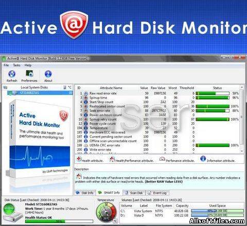 Active Hard Disk Monitor 2.1.0 Pro