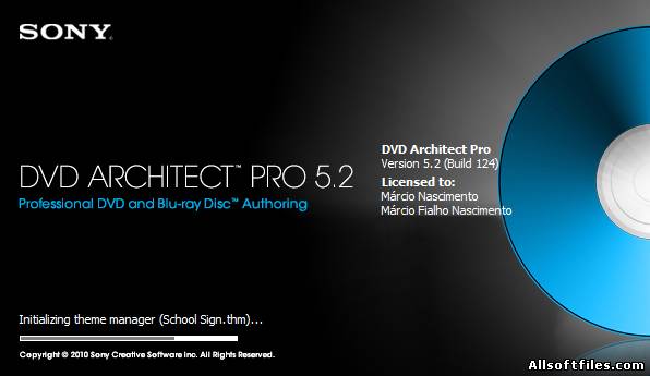 Sony DVD Architect Pro 5.2 Build 133 [2011 ENG]
