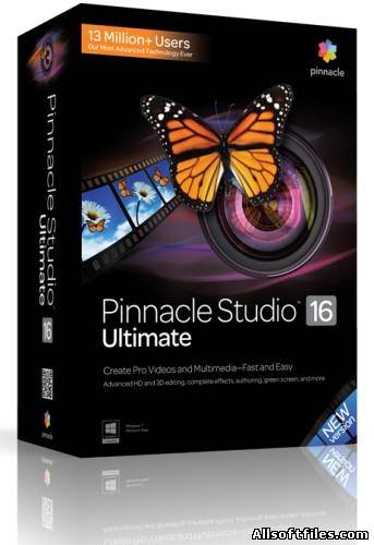 Pinnacle Studio 16 [ML-RUS 2012] - передовой продукт для качественного видеомонтажа.
