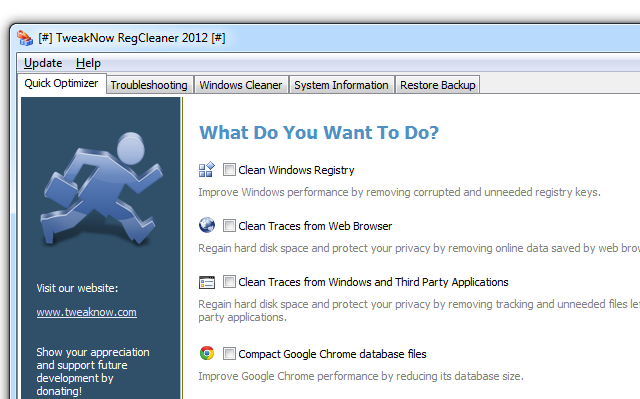 TweakNow RegCleaner 2012.7.2.1 - Очистка реестра