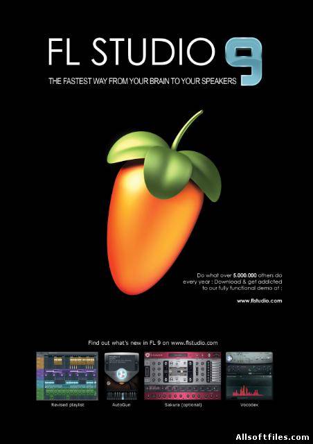 Fruity loops studio 9 (FL studio) + crack