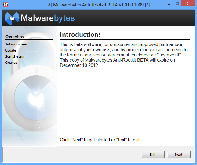 Malwarebytes Anti-Rootkit 1.01.0.1009 средство удаления руткитов