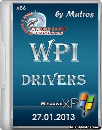 Windows XP SP3 by Matros WPI.Drivers.27.01.2013 [x86/RUS]