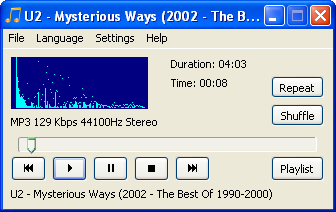 CrystalWolf Audio Player 0.17 - аудиоплеер