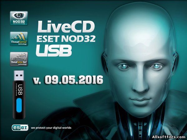 LiveCD / USB ESET NOD32 DC 09.05.2016 [x86/x64 2016]