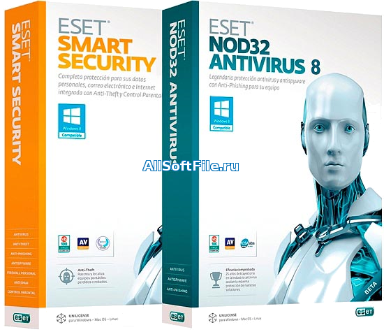 ESET NOD32 Antivirus / Smart Security v8.0.319.1 RePack by KpoJIuK