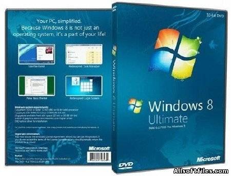 Windows 8 Ultimate M3 7989 x64 [2011 / RUS ]