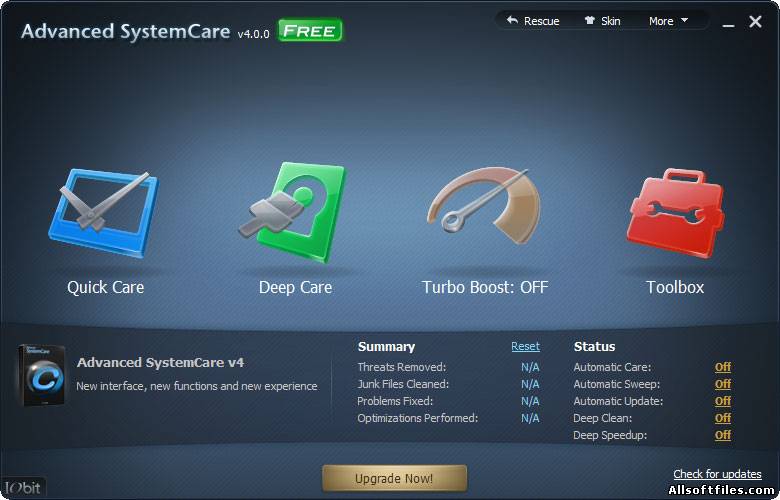 Advanced SystemCare Free 3.8.0