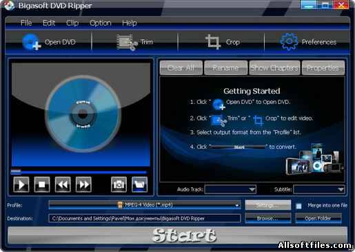 Bigasoft DVD Ripper 1.7.10.4274 Eng