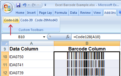 Barcode Add in for Word and Excel 10.9 (Генератор штрих-кодов в Microsoft Word и Excel)