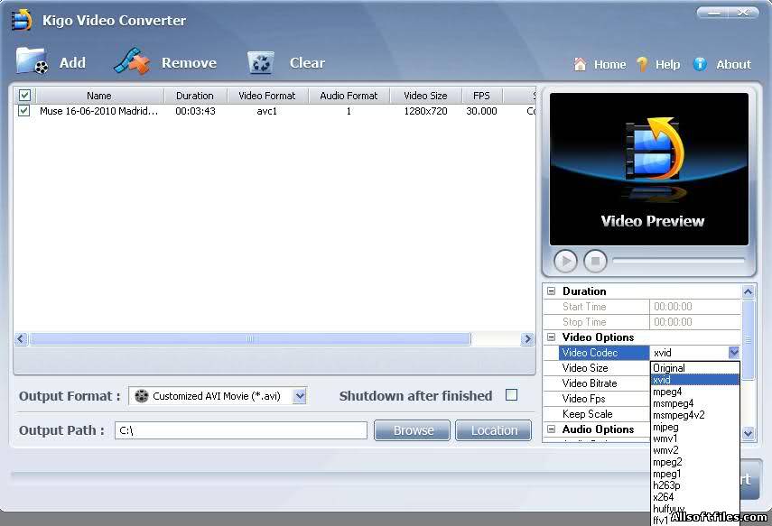 Kigo Video Converter Free for Mac 2.1.0 eng