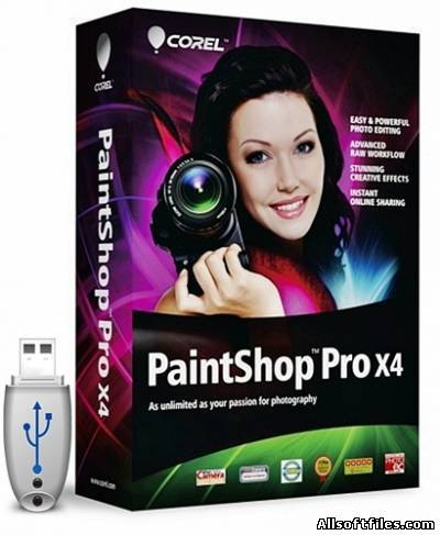 Сorel PaintShop Pro X4 14.0.0.345 (2011/Multi/RUS) Portable