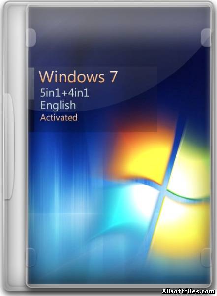 Windows 7 SP1 5in1+4in1 English [x86/x64 16.01.2012]