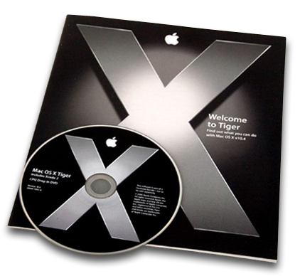 Mac OS X 10.4.11 Tiger [Модифицированный DMG образ установочного диска]