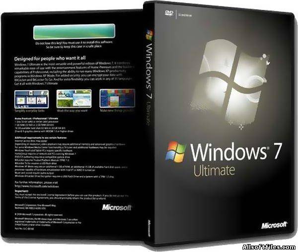 Microsoft Windows 7 Ultimate SP1 x86 RU SM CD Final 2012 [RUS 23.01.12]
