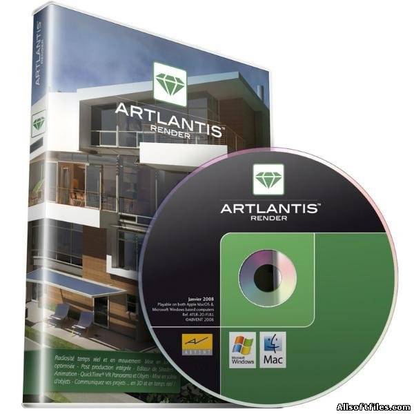 Artlantis Studio 4 (64bit) for MacOS RUS