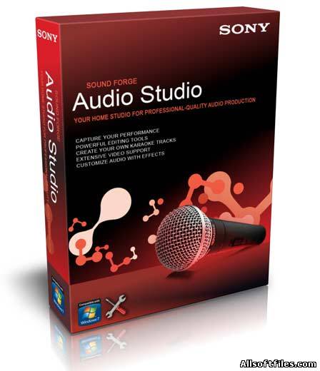 Sony Sound Forge Audio Studio 10.0 Build 177