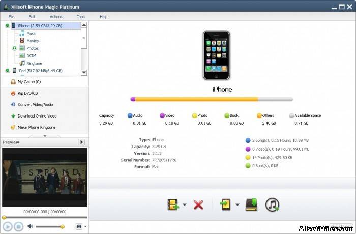 Xilisoft iPhone Magic 5.1.0.0117