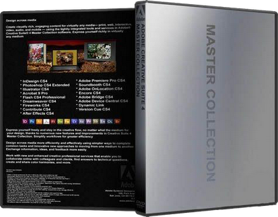 Adobe Creative Suite 4 Master Collection for Mac OS X v10.4.11–10.5.4