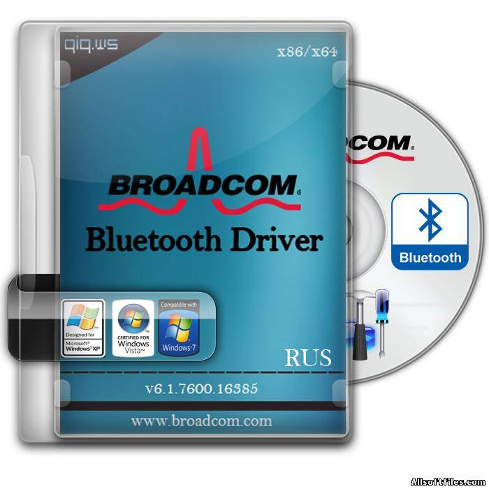 Broadcomm Bluetooth Driver v6.1.7600.16385 (2012/RUS)