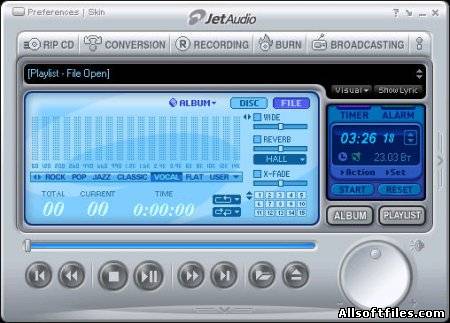 jetAudio 8 [2012 RUS] - проигрыватель мультимедиа файлов