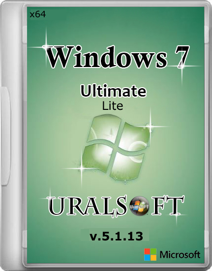 Windows 7 x64 Ultimate Lite UralSOFT v.5.1.13 [RUS/2013]